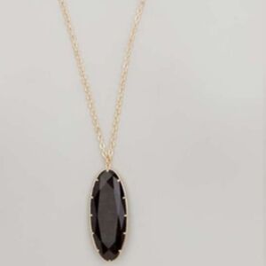 Vintage Chrysoberyl Pendant Necklace & Gold Chain